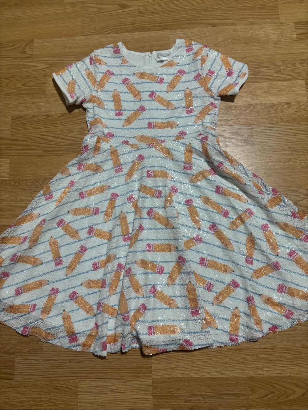 “Sparkle in Pink” Boutique dress size 14/16 in excellent condition